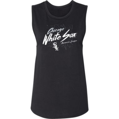sorry, Soft As A Grape Women's Chicago White Sox Black Muscle Tank Top is currently out of stock