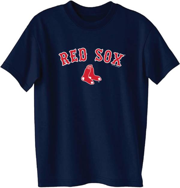 Soft As A Grape Youth Boston Red Sox Navy Wordmark T-Shirt product image