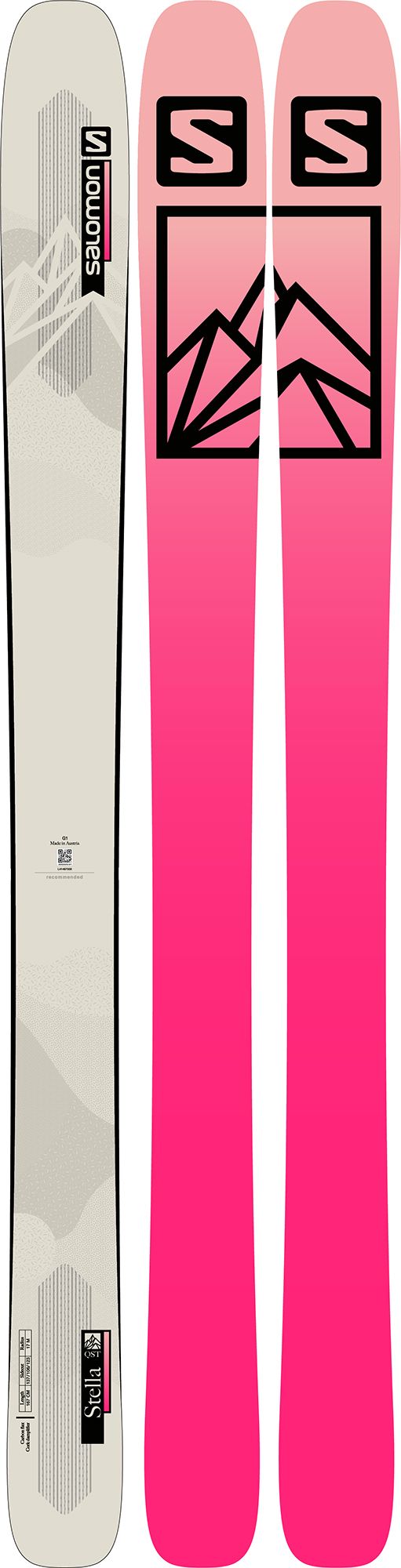 Salomon Women's QST Stella 106 All-Mountain Skis 2022 product image