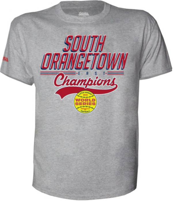 Stitches 2021 Little League Softball World Series South Orangetown East Region Champions T-Shirt