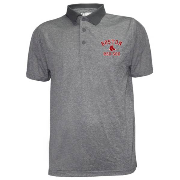 Stitches Men's Boston Red Sox Poly Polo