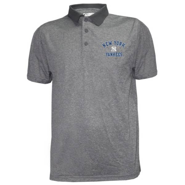 Stitches Men's New York Yankees Poly Polo