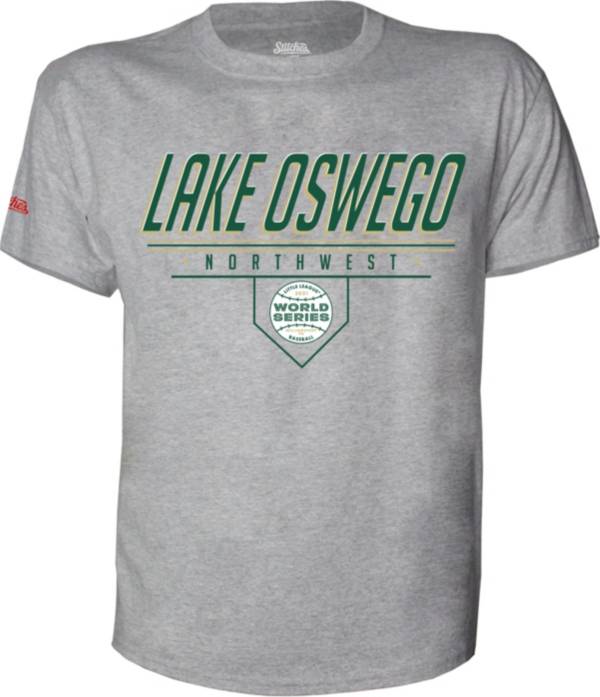 Stitches Youth 2021 Little League Baseball World Series Northwest Region Grey Runner Up T-Shirt
