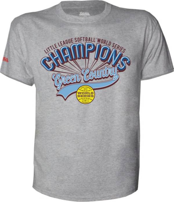 Stitches Youth 2021 Little League Softball World Series Champions T-Shirt