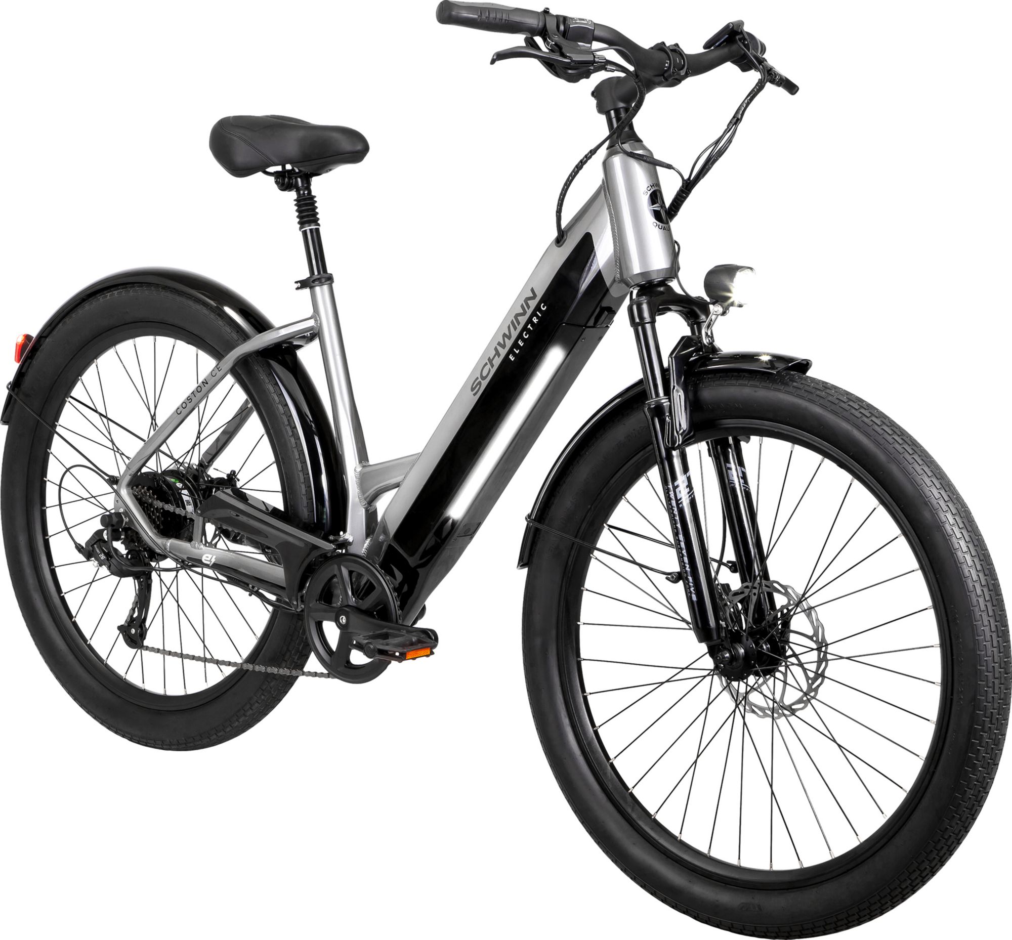 ce electric bicycle Agile Commuter E-Bike City for Sale 【Full Suspension Electric Bike】Full suspension system consisting of lockable and adjustable double shoulder front suspension downhill fork and rear suspension ELETRONBIKE OG20 - Green /