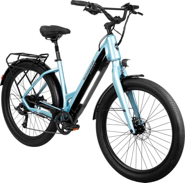 Schwinn Adult Coston 27.5” DX Step-Thru Electric Hybrid Bike | Dick's ...