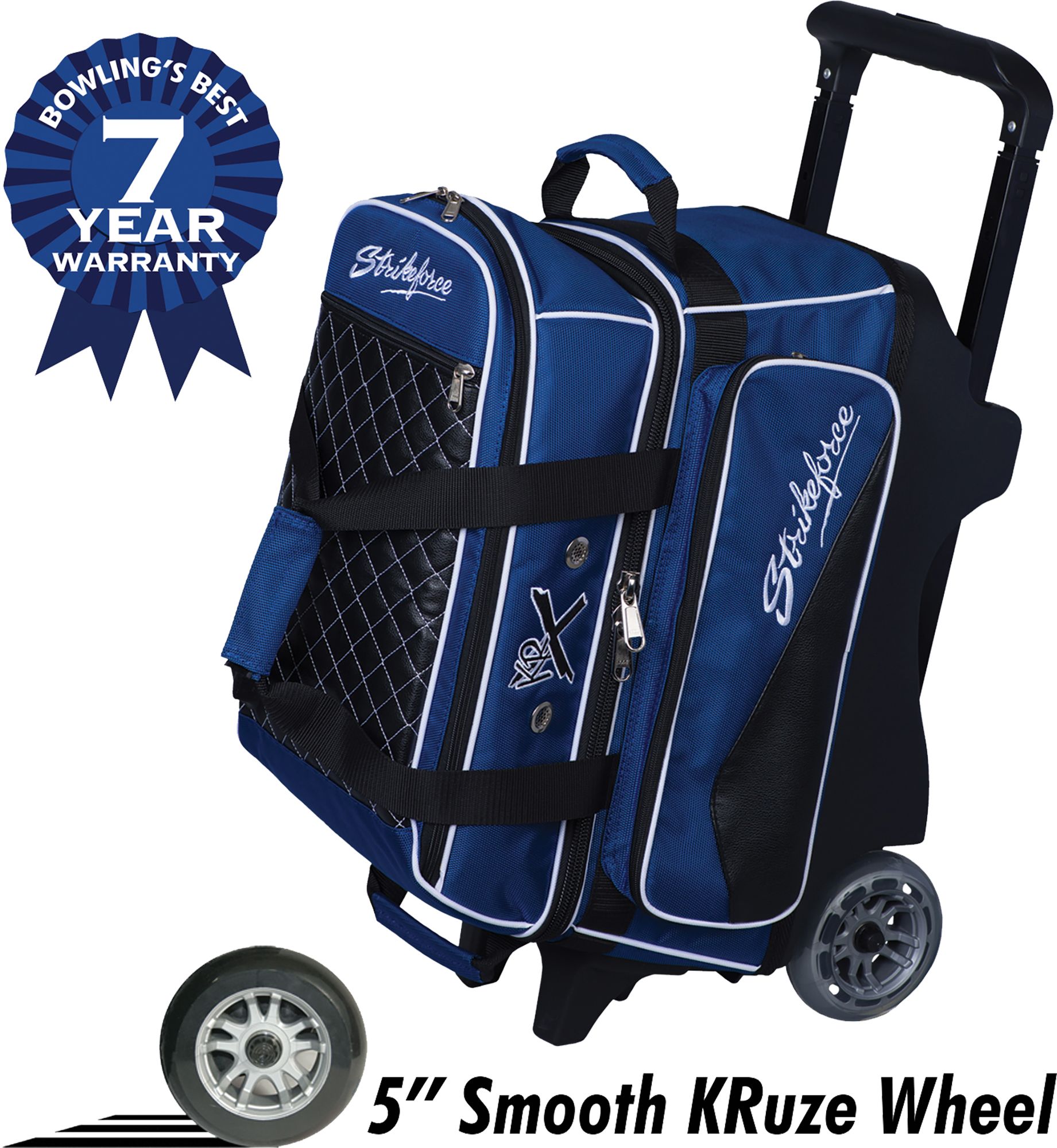 Strikeforce Royal Flush Double Ball Roller Bowling Bag product image