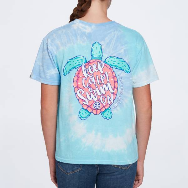 Simply Southern Girl's Short Sleeve Swim Graphic T-Shirt product image