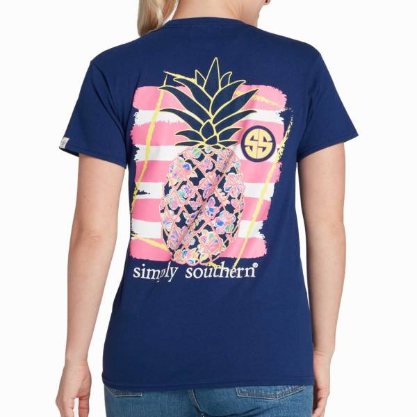 Simply Southern Women's Flora Pine Short Sleeve Graphic T-Shirt product image