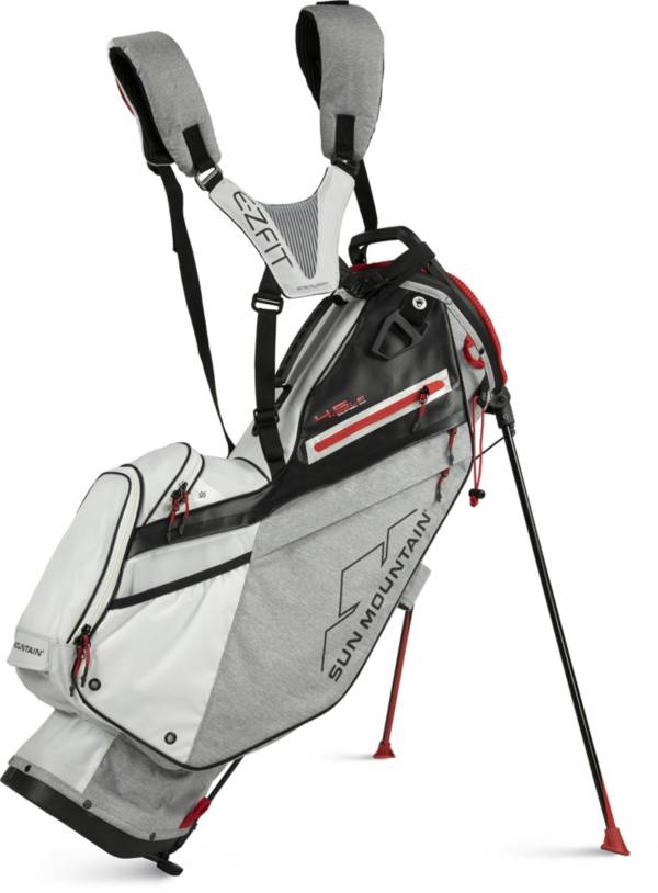 Sun Mountain 2022 3.5 LS Stand Bag - Cement / Navy / Inferno - Dallas Golf  Company