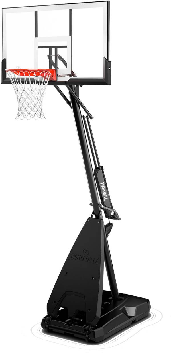 Spalding 54" Performance Acrylic RapidLock Portable Basketball Hoop