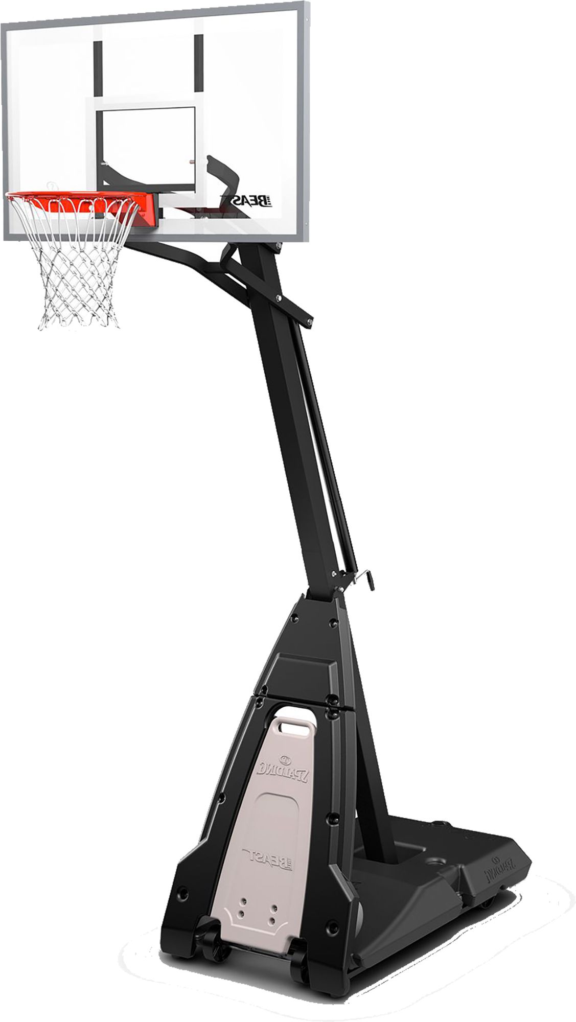 Spalding The Beast 54" Tempered Glass Portable Basketball Hoop product image