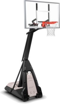 Spalding 60 In. Acrylic Screw Jack Portable Basketball Hoop System