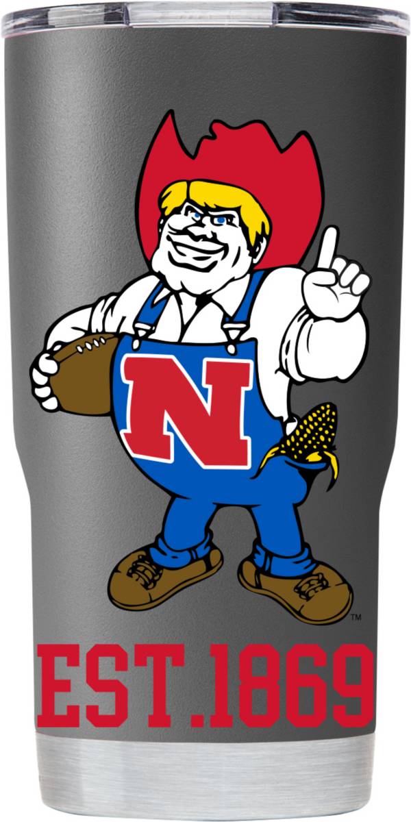 Gametime SideKicks Nebraska Cornhuskers Stainless Steel 20 oz. Vault Logo Tumbler