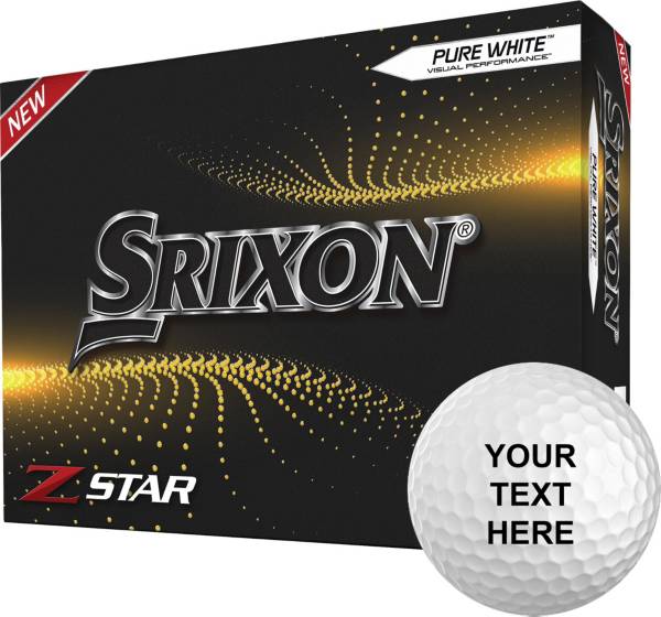 Srixon 2021 Z-Star Personalized Golf Balls