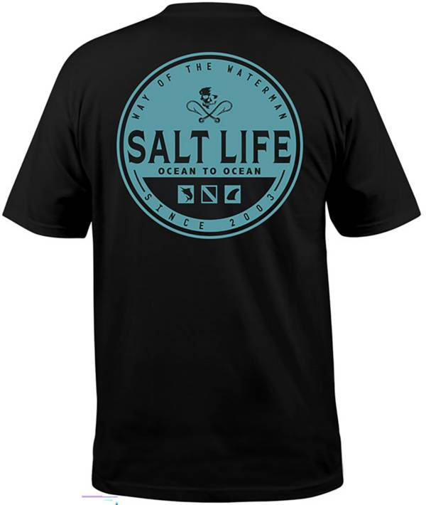 Salt Life Men's Ocean To Ocean Short Sleeve Graphic T-Shirt product image