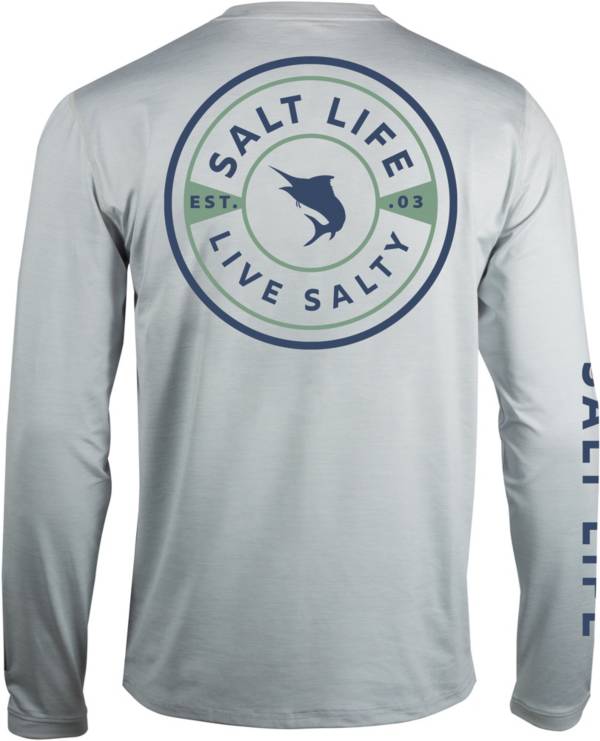 Salt Life Men's Marlin Medal Long Sleeve Performance T-Shirt