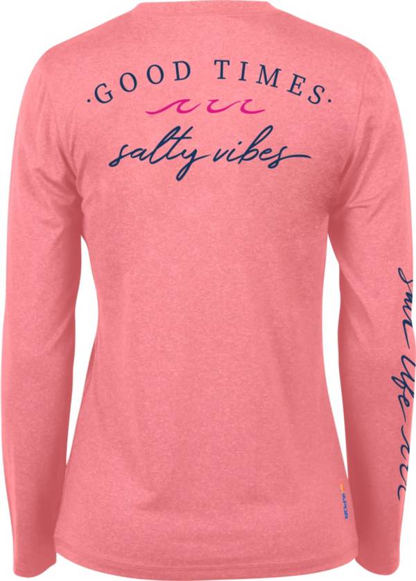 Salt Life Women's Good Times Salty Vibes SLX Long Sleeve Graphic T-Shirt product image