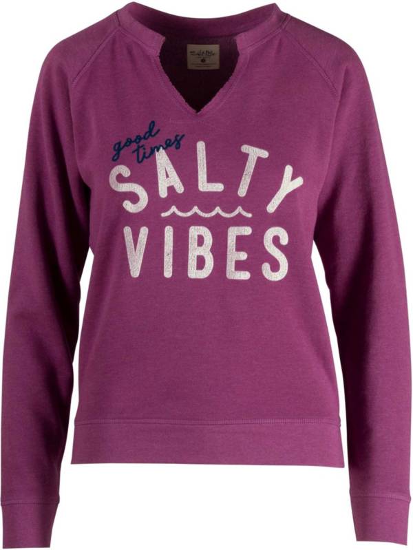 Salt Life Women's Vibin Crew Raglan Sweatshirt product image