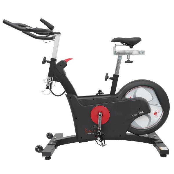 Sunny Health & Fitness Indoor Cycle Exercise Bike with Rear Flywheel product image