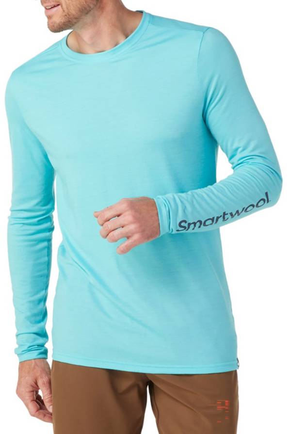 Smartwool Men's Merino Sport 150 Long Sleeve Smartwool Logo Graphic T-Shirt product image