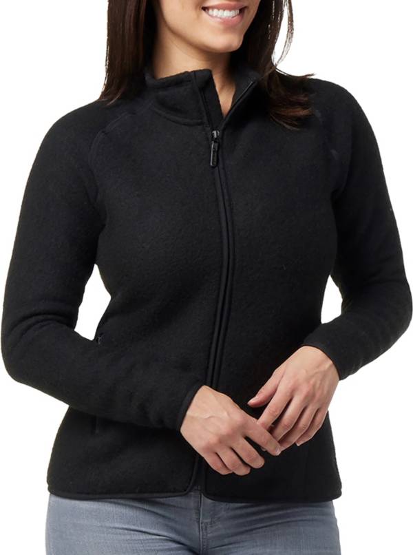 Smartwool Women's Hudson Trail Fleece Full Zip - Black