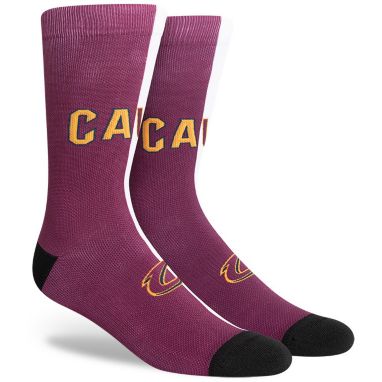 sorry, PKWY Cleveland Cavaliers Split Crew Socks is currently out of stock