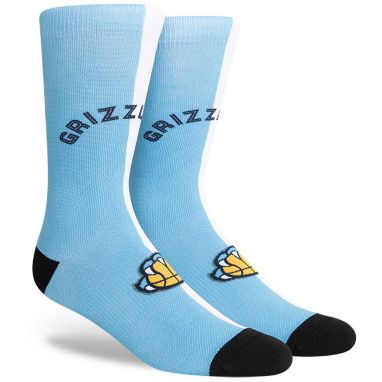 sorry, PKWY Memphis Grizzlies Split Crew Socks is currently out of stock