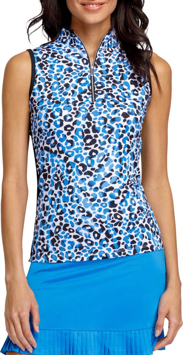 Tail Women's Sleeveless 1/4 Zip Golf Polo