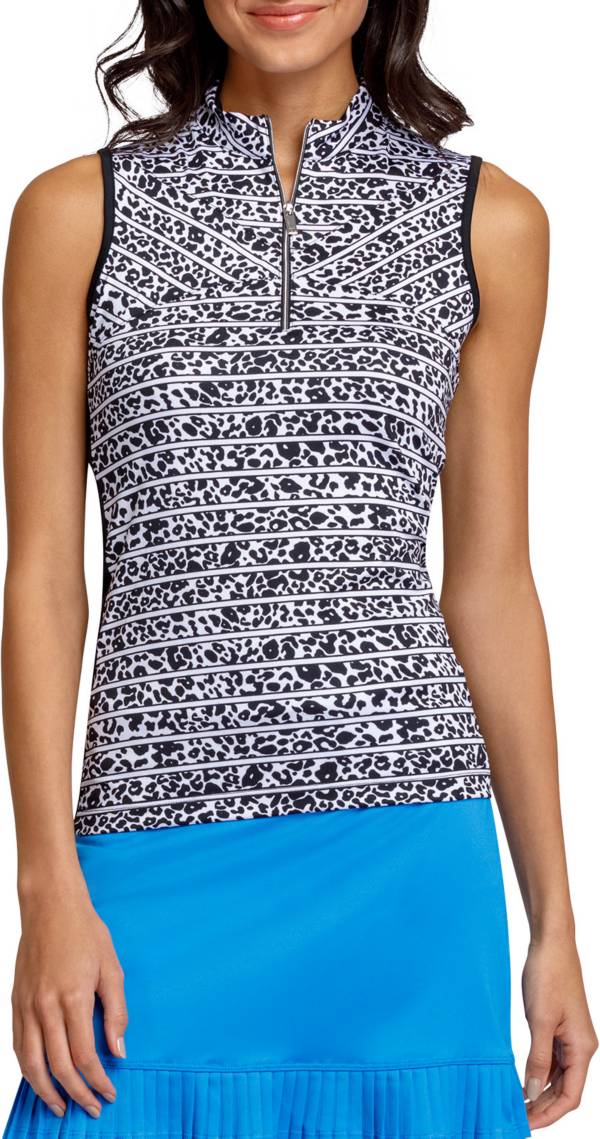 Tail Women's Sleeveless 1/4 Zip Golf Polo