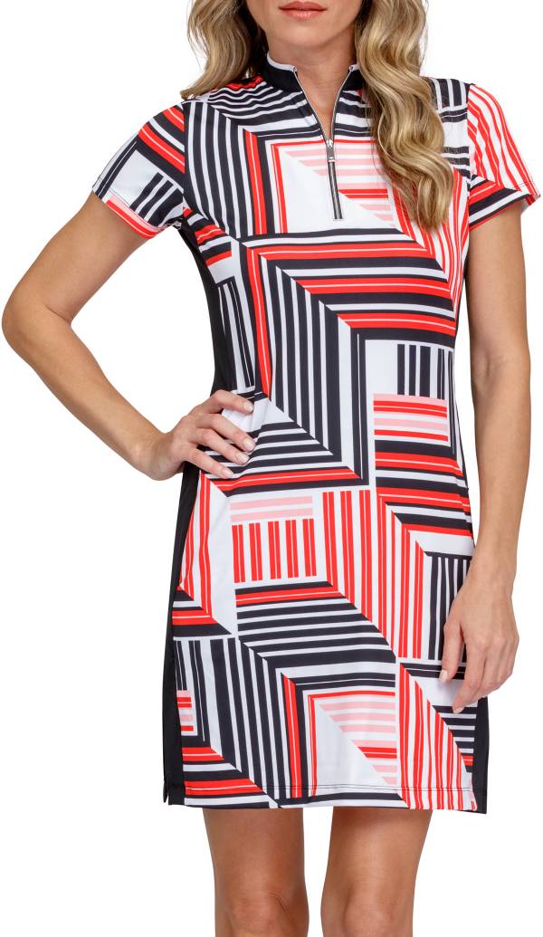 Tail Activewear Women's Short Sleeve Mock Print Golf Dress product image
