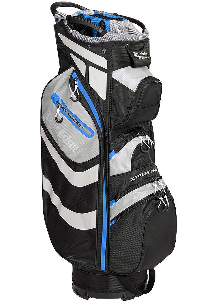 Callaway Big Bertha Designer Golf Cart Bag 1 Strap 10 Pockets 6-Dividers +  Cover