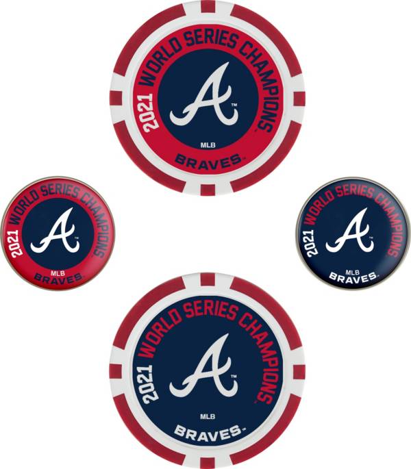 Team Effort Atlanta Braves 2021 World Series Champions Ball Marker Set