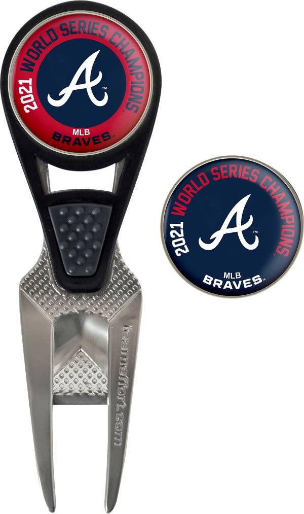 Team Effort Atlanta Braves 2021 World Series Champions Divot Repair Tool