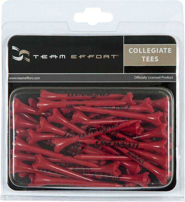 Team Effort Cincinnati Bearcats Golf Tees - 40 Pack