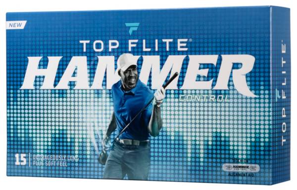 Top Flite 2022 Hammer Control Golf Balls - 15 Pack product image