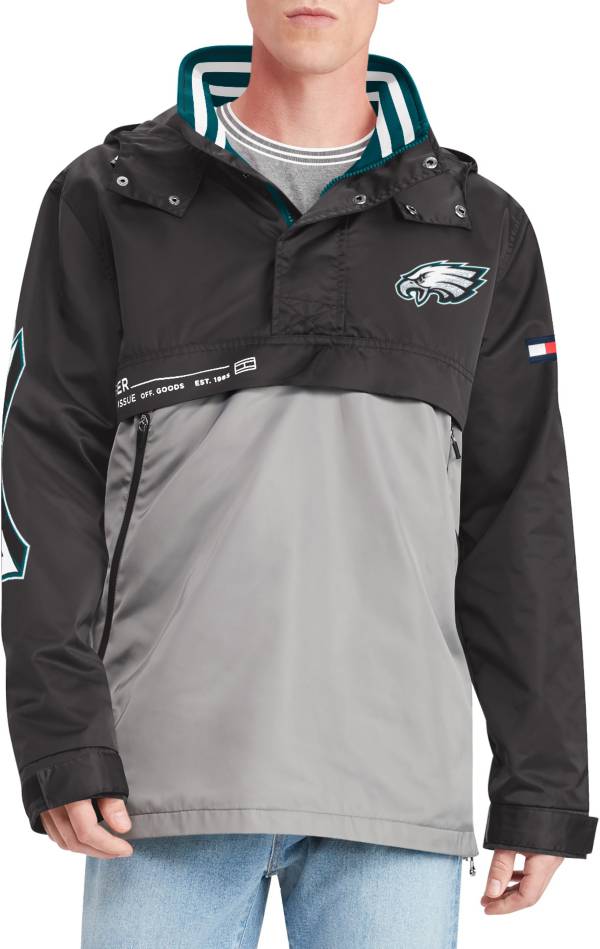 Tommy Hilfiger Men's Philadelphia Eagles Anorak Black Jacket product image