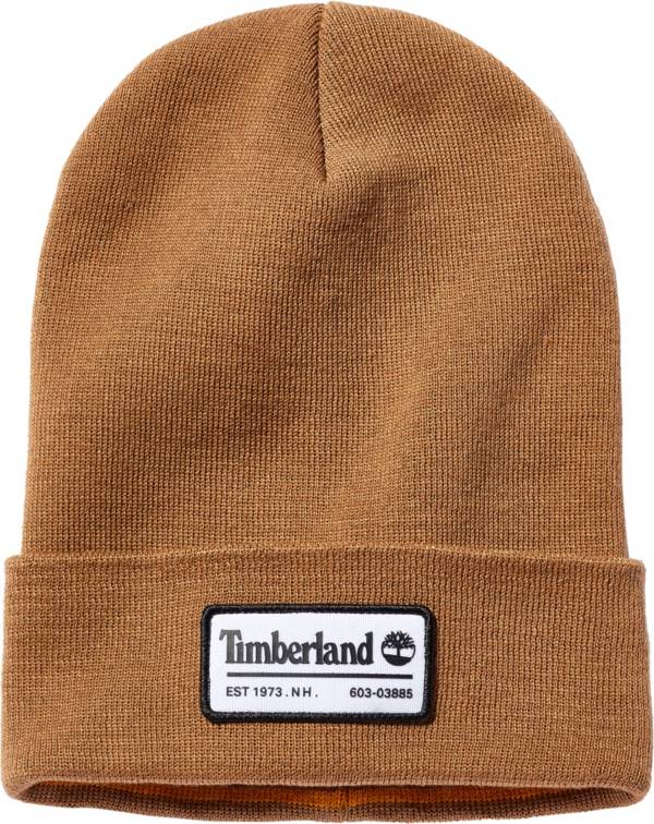 Timberland Men\'s Long Dick\'s Beanie Patch Sporting Goods 