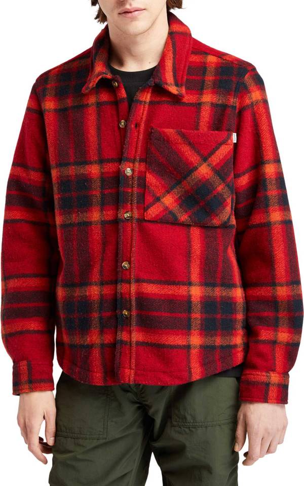 Timberland plaid outlet jacket