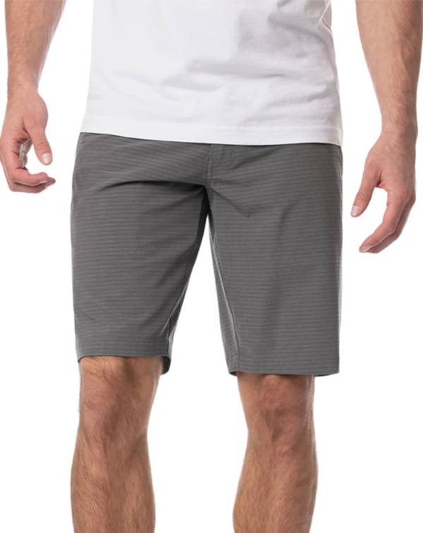 TravisMathew Men's Grey Morning Golf Shorts product image