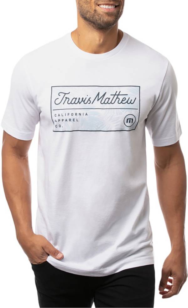 TravisMathew Men's New Leaf Short Sleeve Golf T-Shirt