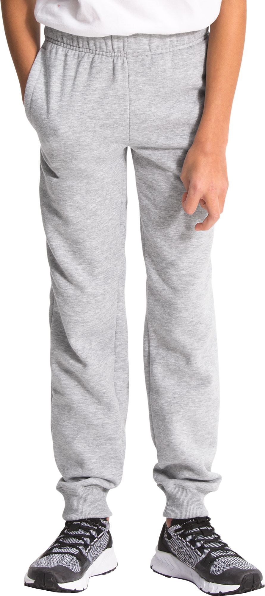 the north face cover logo fleece joggers