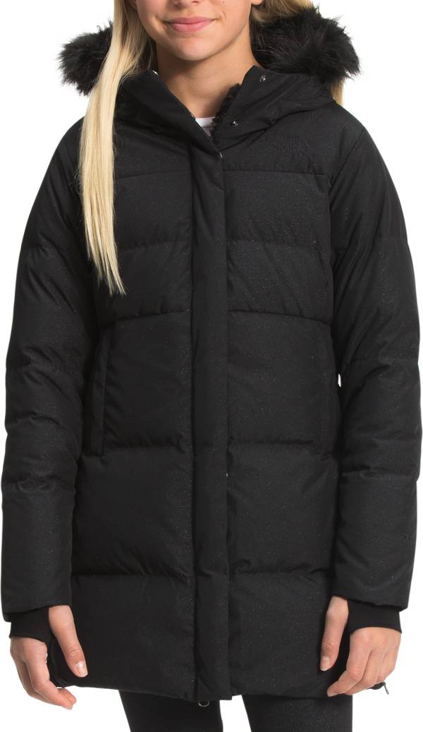 The North Face Girls' Printed Dealio Fitted Parka