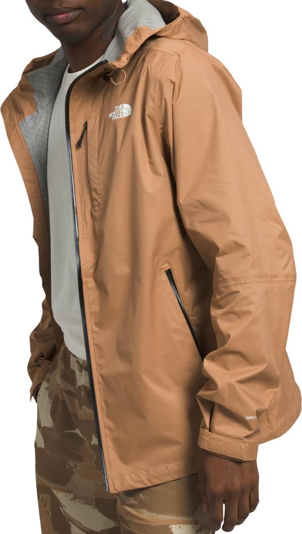 North face jacket mens hot sale orange