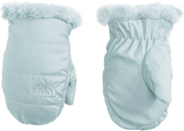 The North Face Little Girls' Reversible Mossbud Swirl Mittens