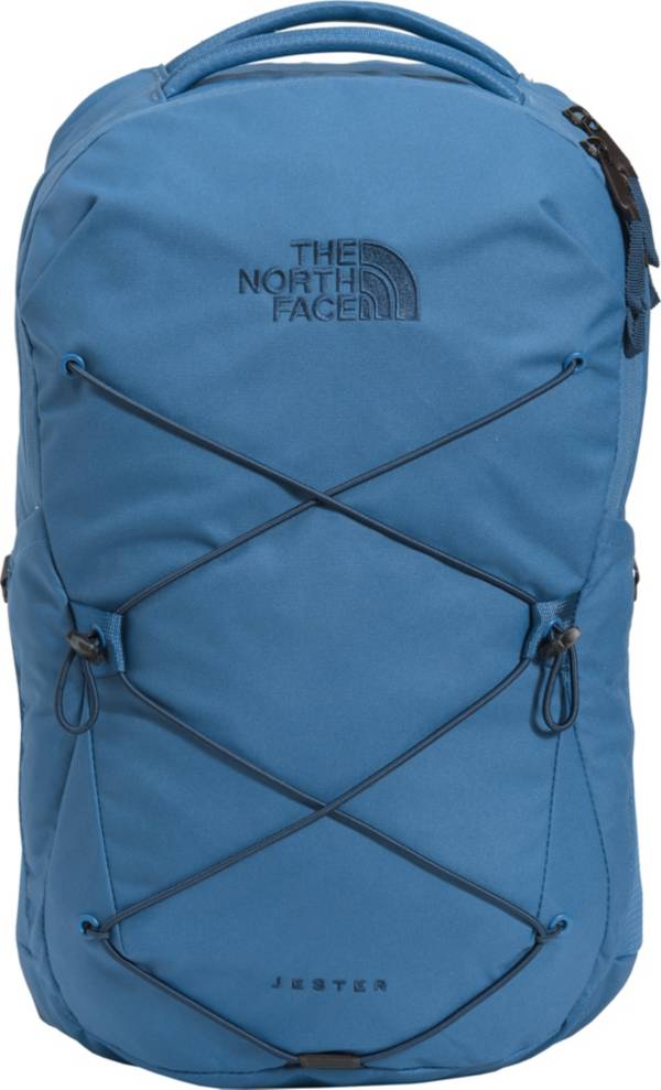 Blue north store face bookbag