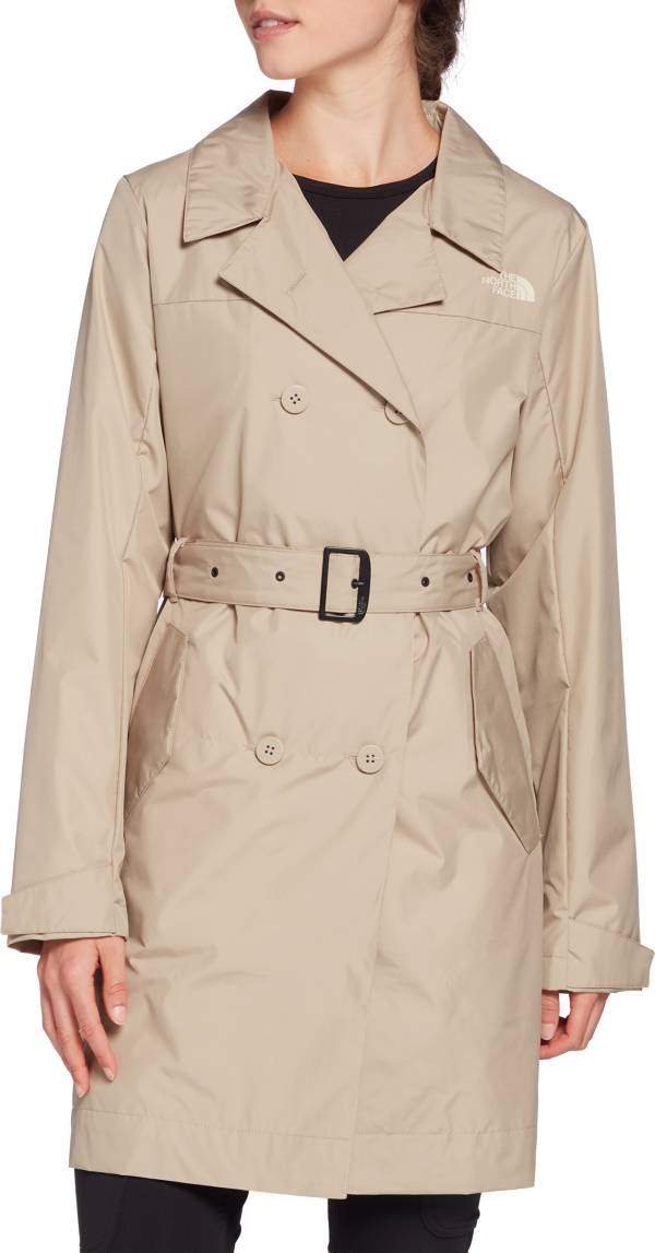 Womens trench 2024 rain coat