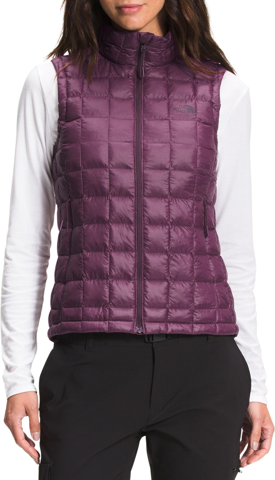 north face thermoball vest womens