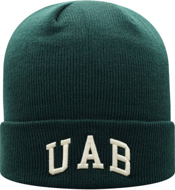 Top of the World Men's UAB Blazers Green Cuff Knit Beanie