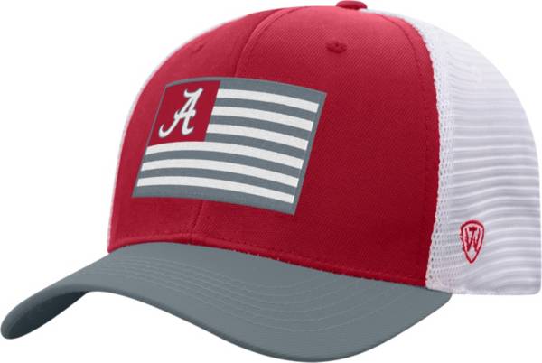 Top of the World Men's Alabama Crimson Tide Crimson Pledge Flex Hat